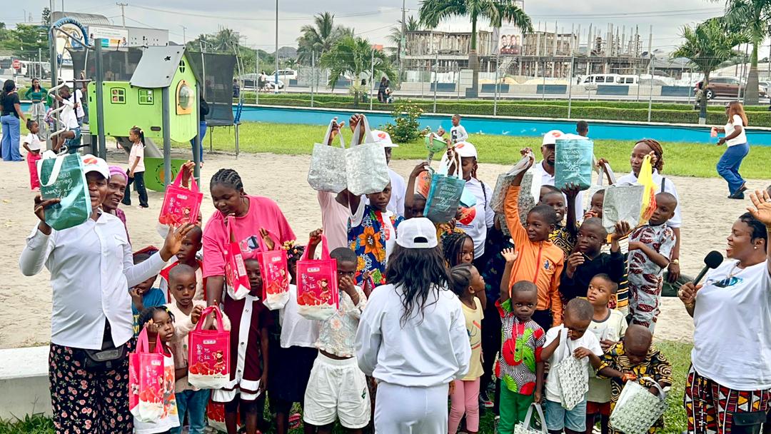Children at the orphanage
